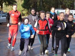 Trainingskurs des Langlaufteams in Ulrichsberg